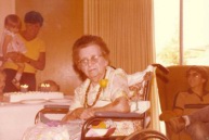 Leah and Gilly-74.jpg: 1981/05/01 Grandma Laura's 90th BD - 1981